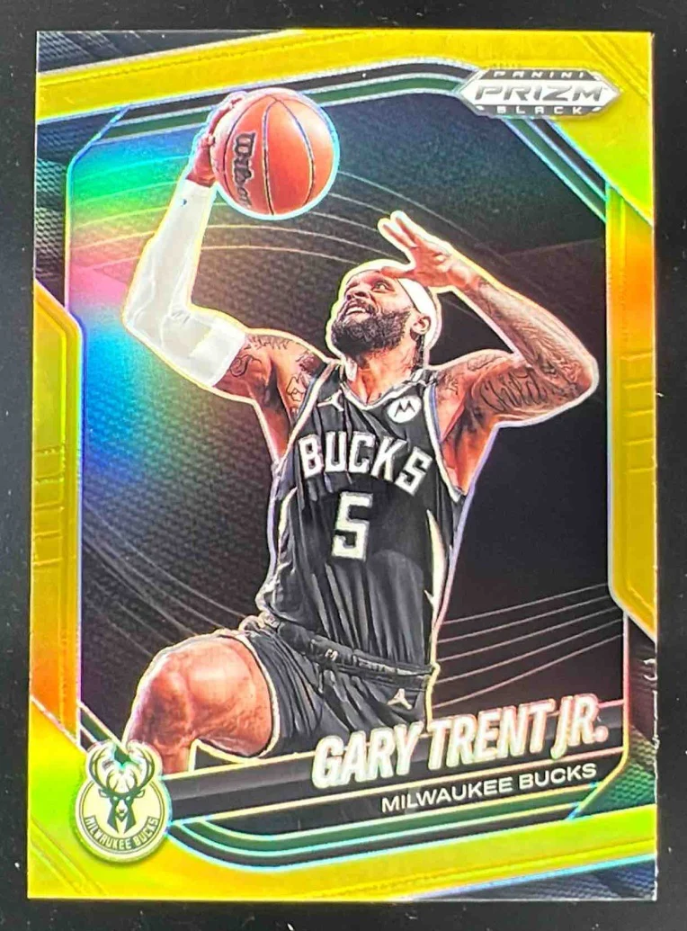 2024-25 Panini Prizm Black Gold Prizms #232 Gary Trent Jr. /10