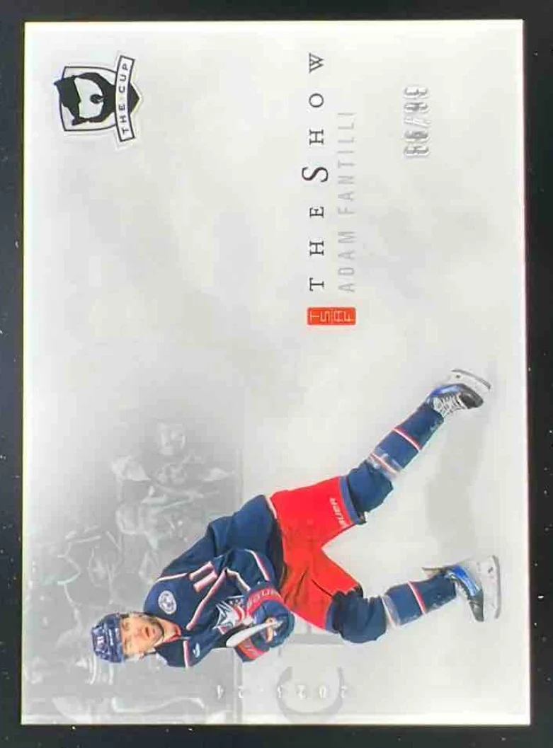 2023-24 The Cup The Show White #SW-AF Adam Fantilli RC /99