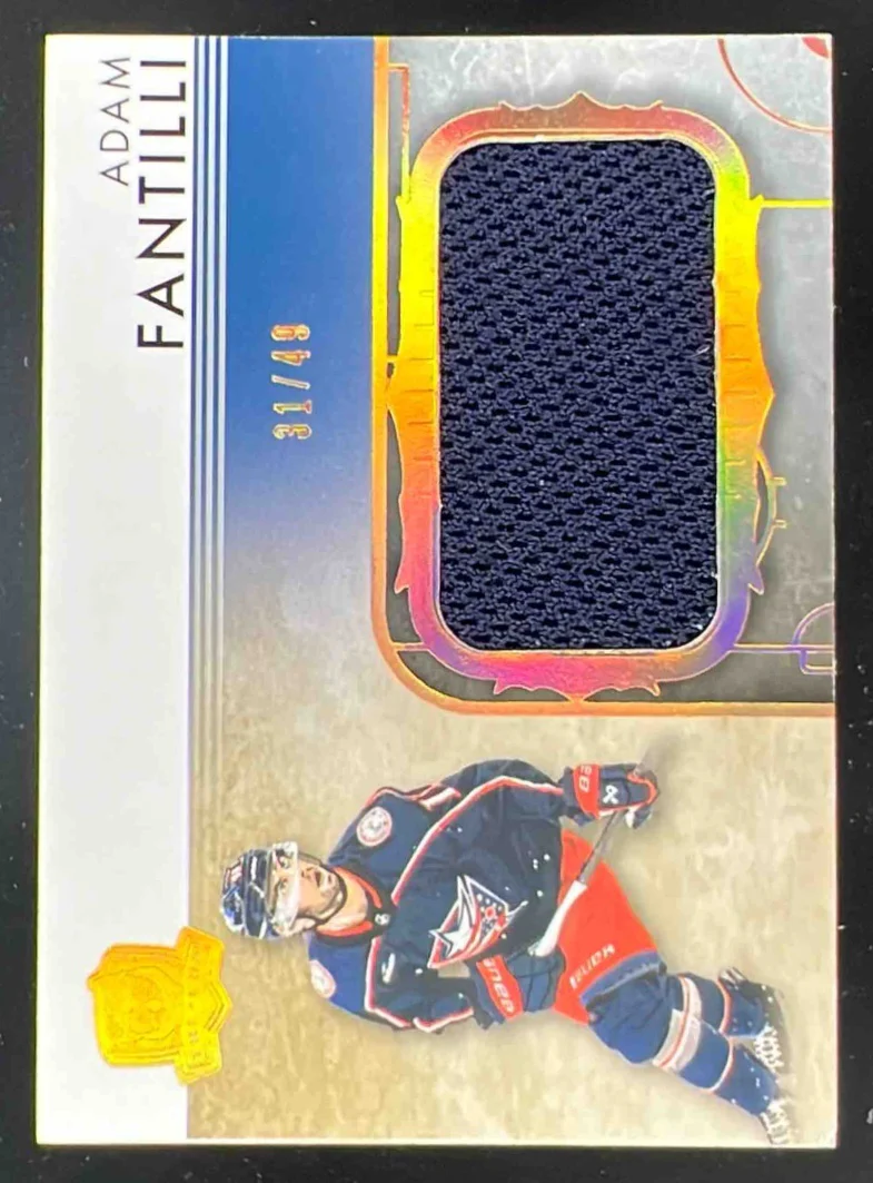 2023-24 The Cup Rookie Rink Gallery Jersey #RGAF-V1 Adam Fantilli /49