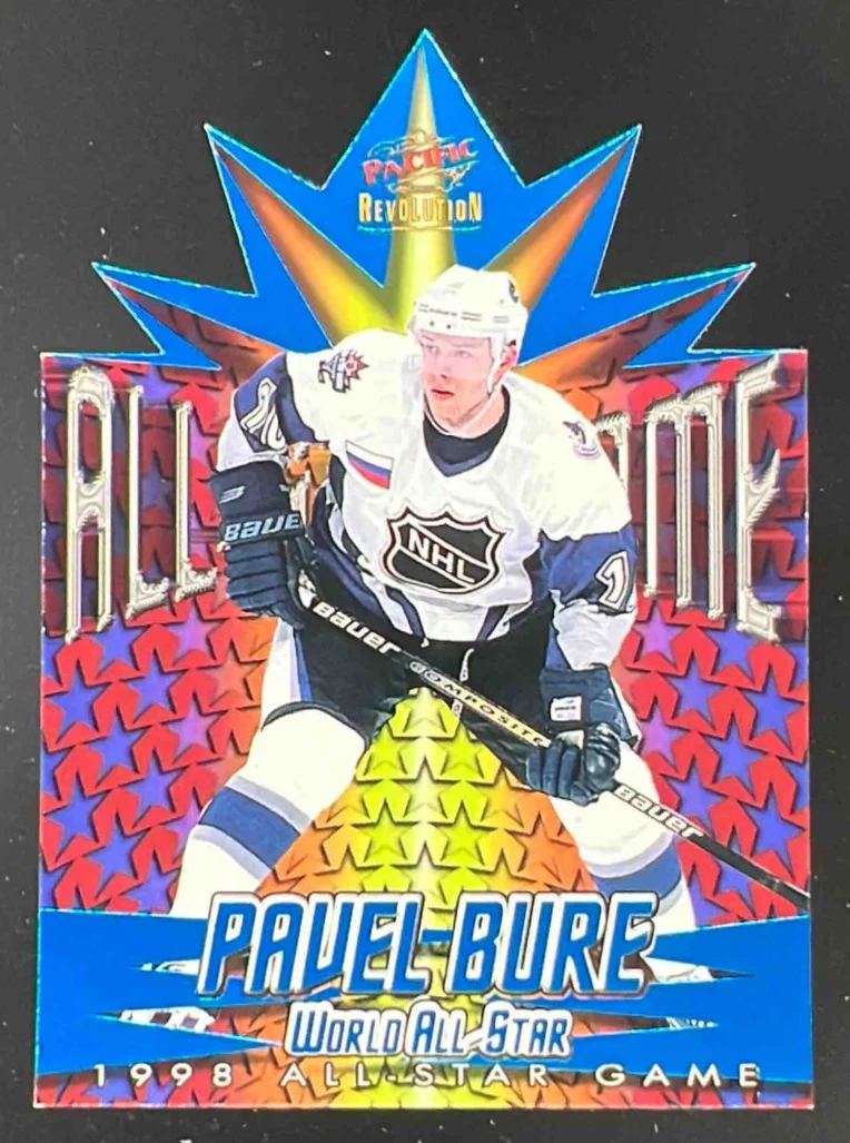 1997-98 Pacific Revolution 1998 All Star Game Die Cuts #18 Pavel Bure