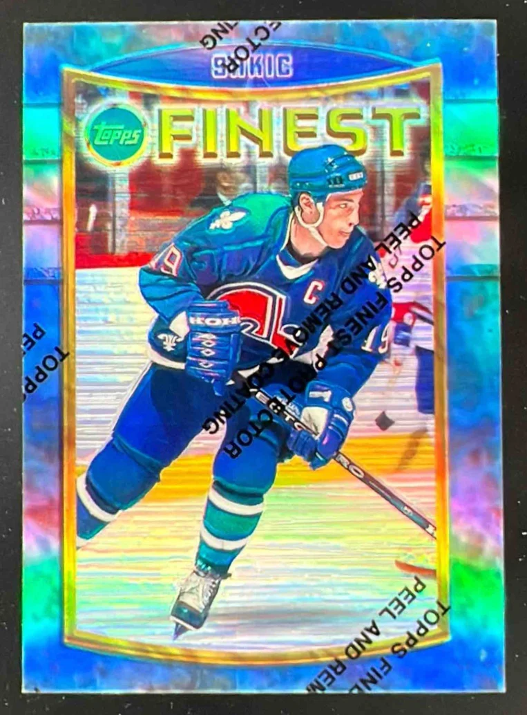 1994-95 Topps Finest Refractors #69 Joe Sakic