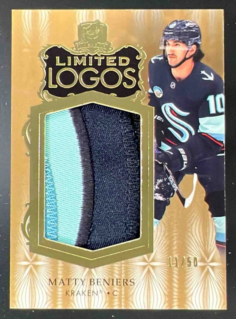 2023-24 The Cup Limited Logos #LL-MB Matty Beniers /50