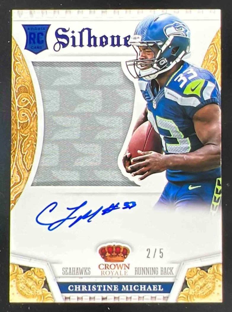2013 Crown Royale Crown Royale Rookie Purple #203 Christine Michael RC Auto /5