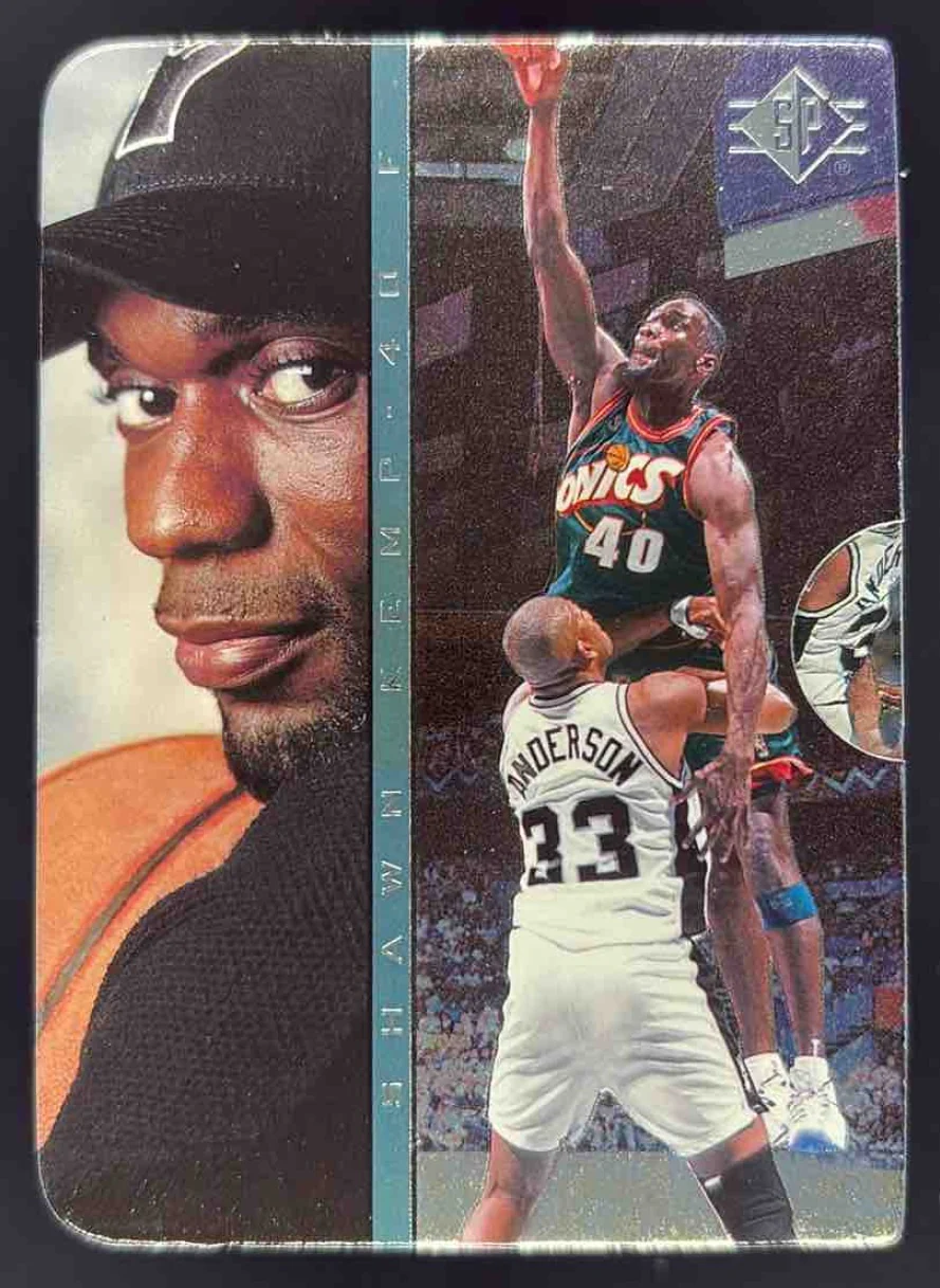 1996-97 SP Inside Info #IN7 Shawn Kemp