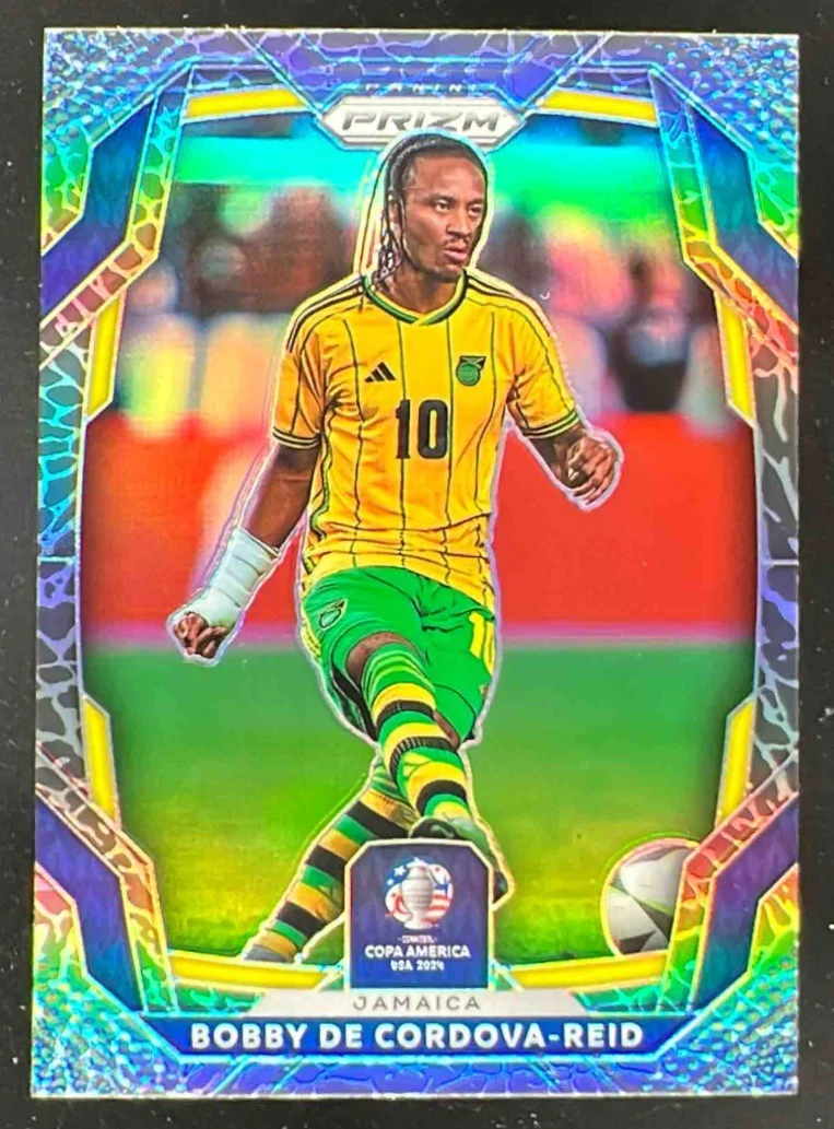 2024 Panini Prizm Copa America Elephant Prizm SSP #118 Bobby De Cordova-Reid