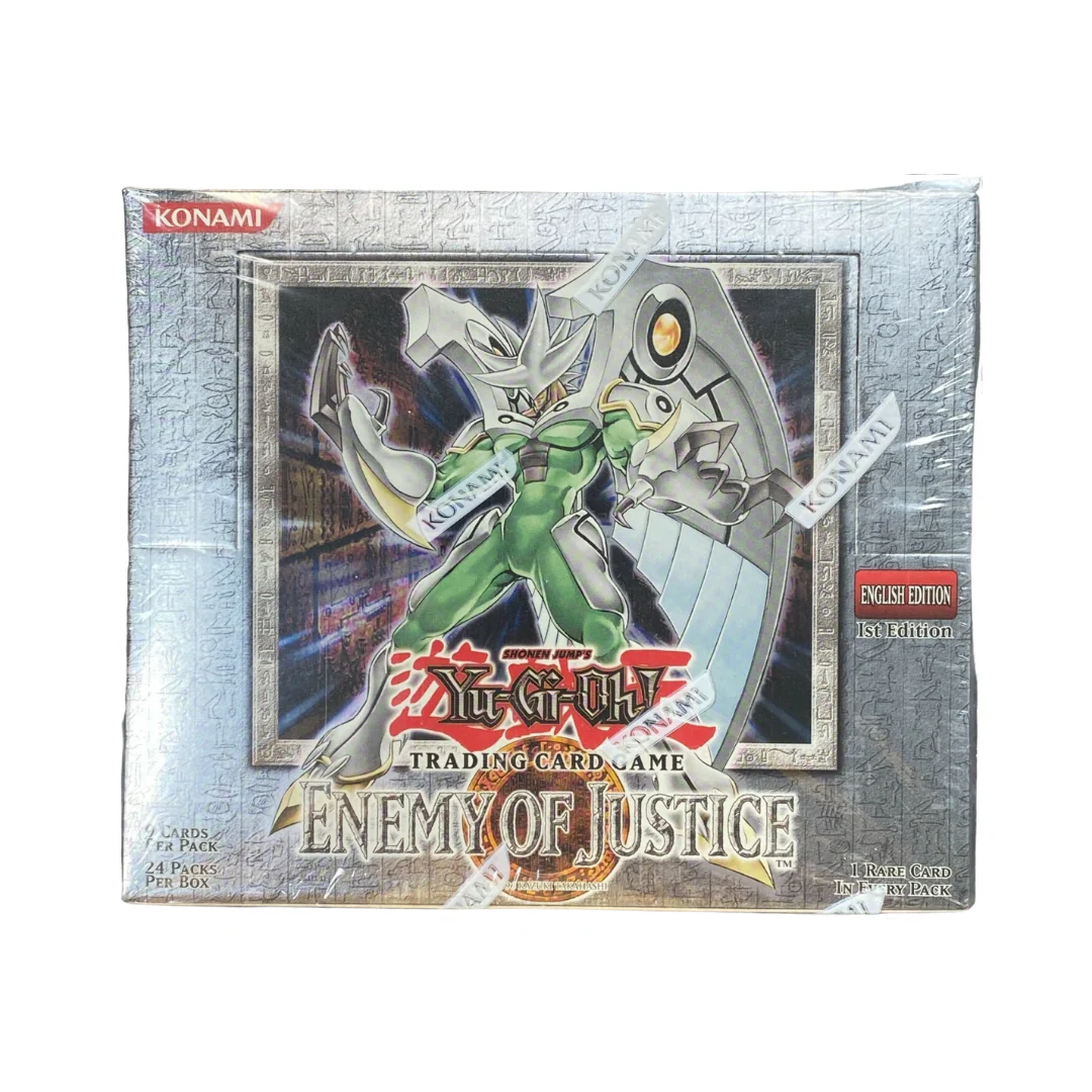 Yu-Gi-Oh Enemy of Justice 1st Edition Booster Box 24 Pack