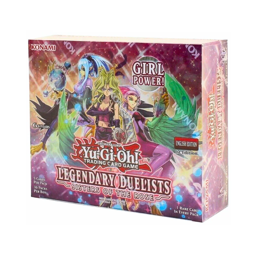 Yu-Gi-Oh Legendary Duelists Sisters of the Rose 1st Edition Booster Box 24 Pack